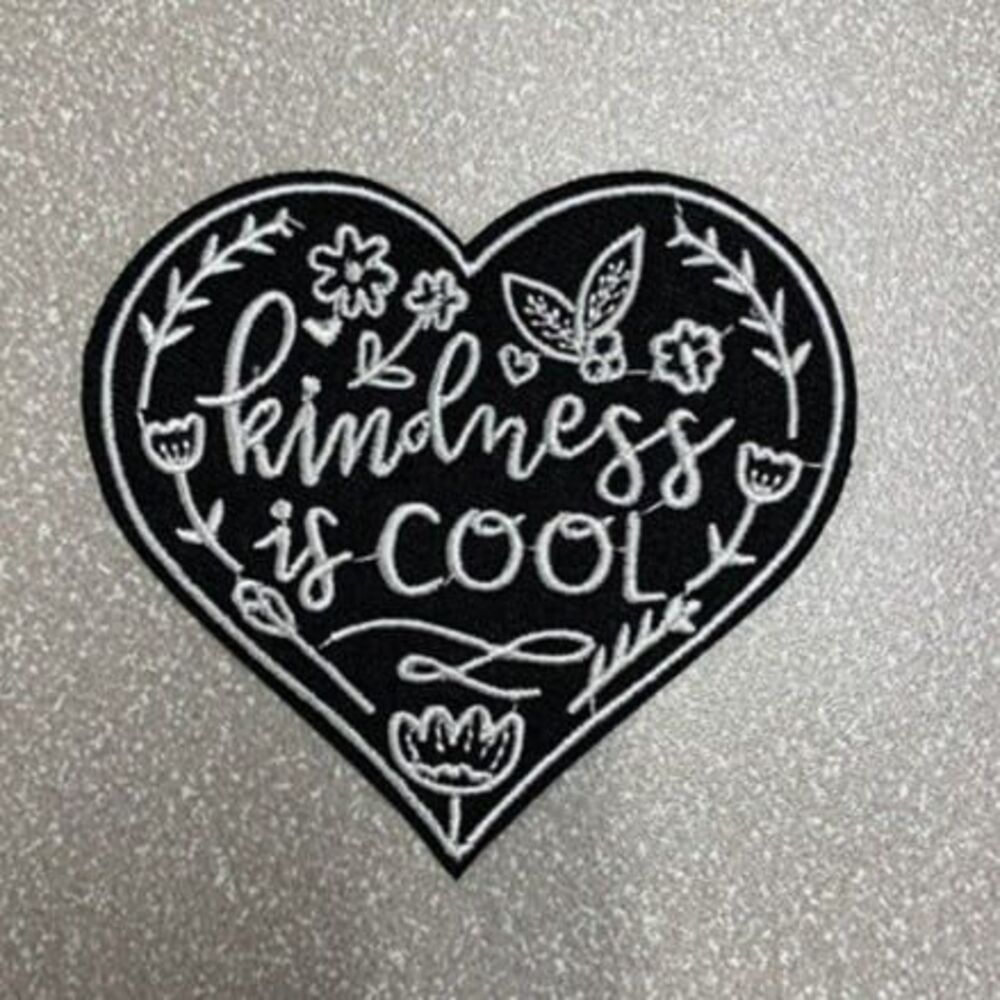 Kindness is Cool Iron on Patch